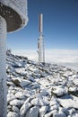 Mount Washington Observatory Royalty Free Stock Photo