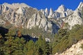 Mount Whitney, Sierra Nevada Mountains, California Royalty Free Stock Photo