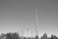 Mount Wilson Antennae Royalty Free Stock Photo