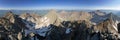 Mount Wilson Summit Panorama Royalty Free Stock Photo