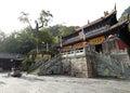 Mount Wudang, China: Ancient Buildings Royalty Free Stock Photo