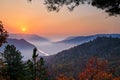 The Mount Xian weng sunrise