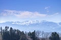 Mount Zao national park in winter season , Miyagi, Japan Royalty Free Stock Photo