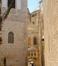 Mount Zion, Jerusalem, Old Town, near to the King David`s Tomb Royalty Free Stock Photo