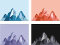 Mountain vector