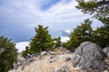 Mountain Ainos of Kefalonia Greece Royalty Free Stock Photo