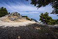 Mountain Ainos of Kefalonia Greece Royalty Free Stock Photo