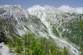 Mountain of Albanian Alps Royalty Free Stock Photo