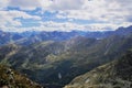 Mountain alpine summer landscape