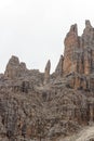 Mountain alps panorama in Brenta Dolomites, Italy Royalty Free Stock Photo