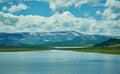 Mountain Altai , Ulagansky lake Royalty Free Stock Photo