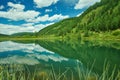 Mountain Altai , Ulagansky lake Royalty Free Stock Photo