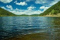 Mountain Altai , Ulagansky lake Royalty Free Stock Photo