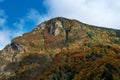 Mountain in the Austrian Alps in autumn. Royalty Free Stock Photo