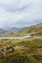 Mountain autumn landscape in Trueba