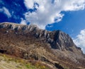 Mountain backbone Royalty Free Stock Photo
