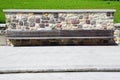 Mountain bench in Dolomiti