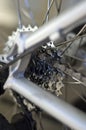 Mountain bike detail Royalty Free Stock Photo