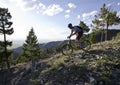 Mountain bike downhill