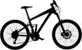 Mountain bike full-suspension