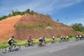 Mountain Bike racing competition in Yala, Thailand
