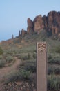 Mountain Bike Trail in Arizona