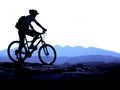 Mountain Biking Royalty Free Stock Photo