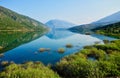 Mountain Reflections in Lake, Greece Royalty Free Stock Photo