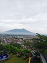 Mountain bogor city Royalty Free Stock Photo
