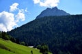 Mountain of the Braies Dolomites Royalty Free Stock Photo