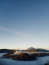 Mountain bromo in the morning