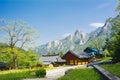 Mountain Buddhist Temple in Seoraksan National Park (South Korea