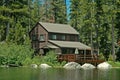 Mountain Cabin Royalty Free Stock Photo