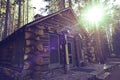 Mountain Cabin Royalty Free Stock Photo