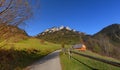 The mountain is called Trzy Korony in Poland in Pieniny