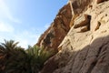 Mountain canyons for the granite and basalt Royalty Free Stock Photo