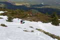 Mountain Carpathian landscape Royalty Free Stock Photo