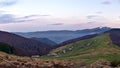 Mountain Carpathian landscape Royalty Free Stock Photo