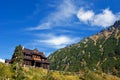 Mountain chalet Royalty Free Stock Photo