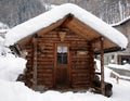 Mountain chalet Royalty Free Stock Photo