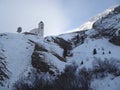 church in Avers Cresta, Switzerland