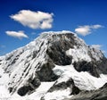 Mountain Chopicalqui - Peru Royalty Free Stock Photo