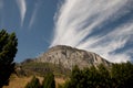 Mountain Cliff - Coyhaique - Chile Royalty Free Stock Photo