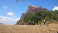 Mountain Climbers Trekking