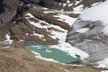 Mountain Climbing Alberta Lake Glacier High Aerial View Scenic Landscape Jasper National Park Canada