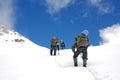 Mountain climbing in Caucasus