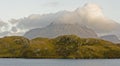 Mountain in cloud Royalty Free Stock Photo