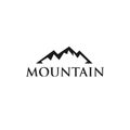 Mountain company logo design template vector illustration