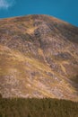 Mountain in Corrie Fee, a scenic valley in Scotland