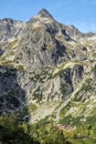 Mountain cottage, Green tarn valley, High Tatras mountains, Slovakia